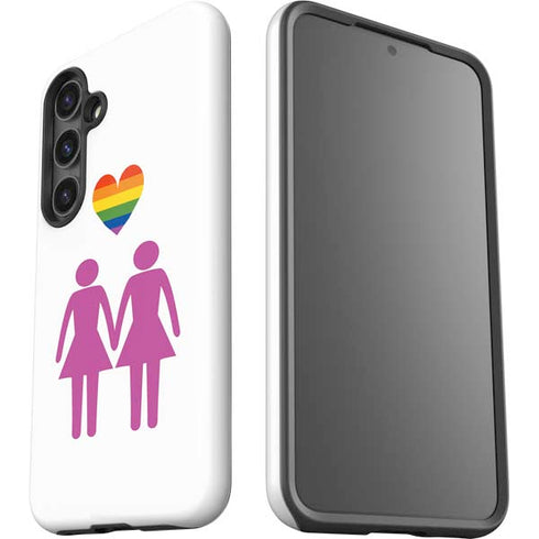 Pink Pride Galaxy S24 Plus Impact Case